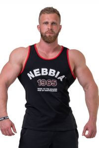 NEBBIA Old-school Muscle Tank Top 193 Fekete Szín: Fekete, Méret: M